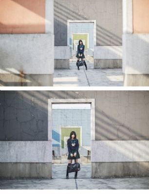 蓝色项圈
